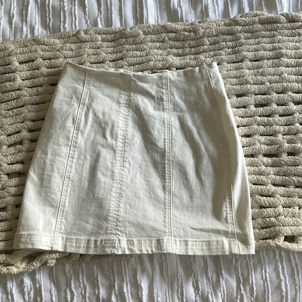 Altard State White Mini Skirt